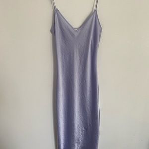 Aritzia Only Slip Dress in Purple